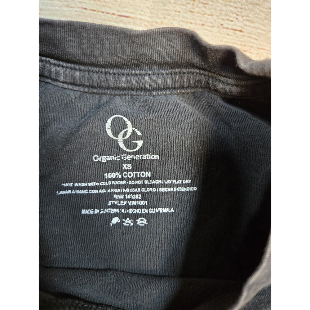 Organic Generation Women's Graphic Print Grand Canyon Tshirt Size XS Acid washed - Picture 7 of 7